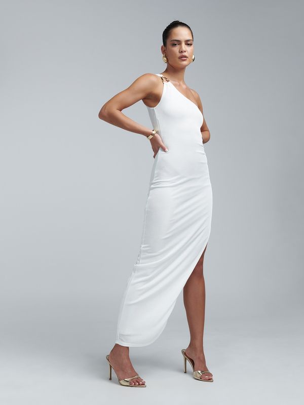 BWLDR BWLDR Večerna obleka 'BELLE'  bela