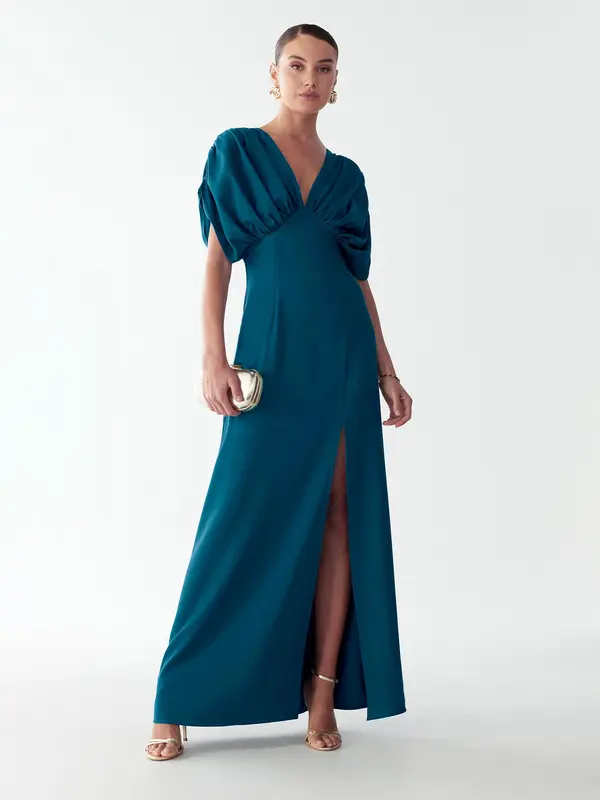 BWLDR BWLDR Večerna obleka 'LAILA DRESS'  modra