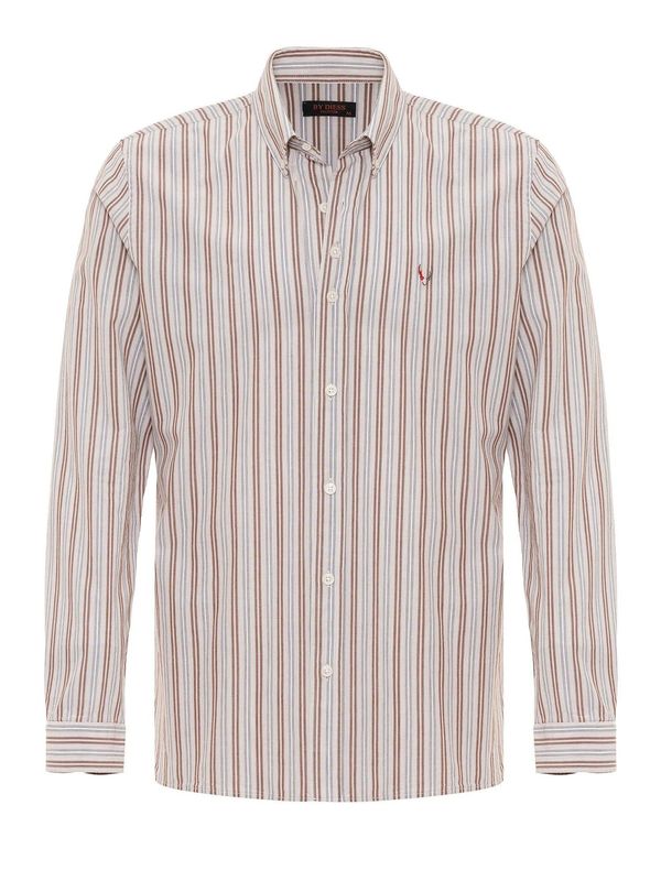 By Diess Collection By Diess Collection Srajca  rjava / svetlo rjava / grafit / bela