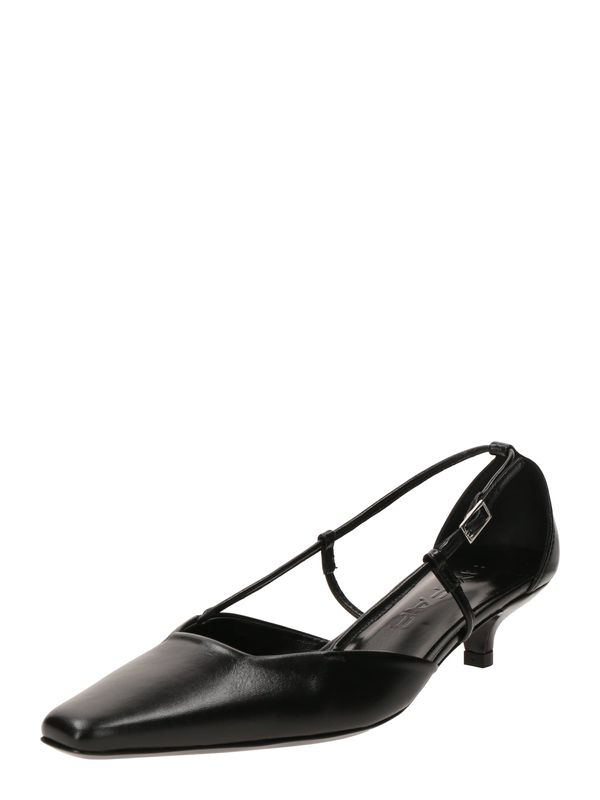 By Far By Far Čevlji s peto in s paščki 'FRANCINE'  črna