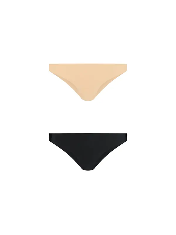 Bye Bra Bye Bra Spodnje hlačke  bež / črna