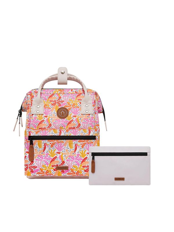 Cabaia Cabaia Nahrbtnik 'Adventurer'  mandarina / svetlo roza / oranžno rdeča / črna / bela