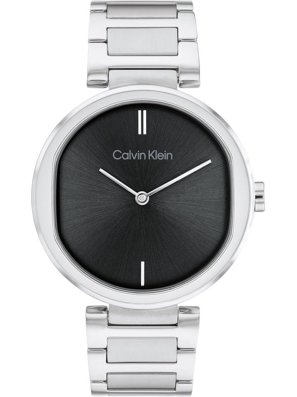 Calvin Klein Calvin Klein Analogna ura  črna / srebrna