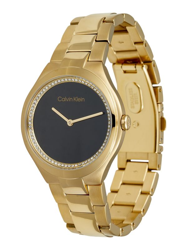 Calvin Klein Calvin Klein Analogna ura 'TIMELESS'  zlata / črna