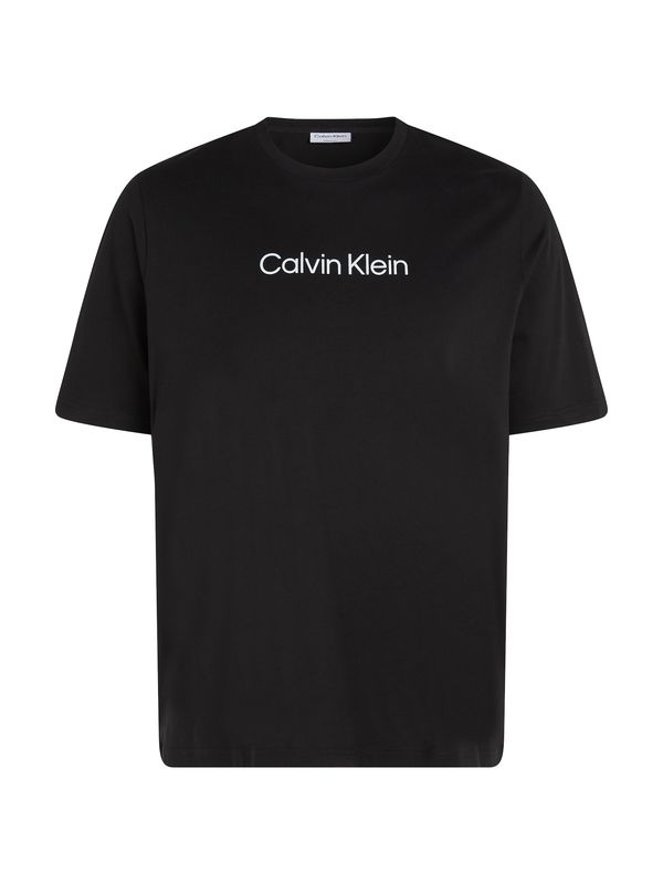 Calvin Klein Big & Tall Calvin Klein Big & Tall Majica 'HERO'  črna / bela
