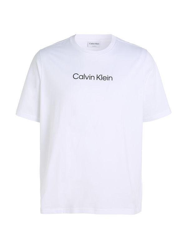 Calvin Klein Big & Tall Calvin Klein Big & Tall Majica 'HERO'  črna / bela