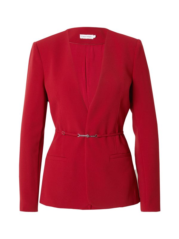 Calvin Klein Calvin Klein Blazer  karminsko rdeča