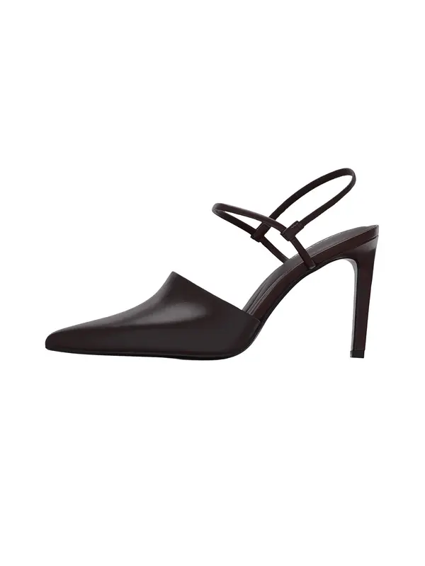 Calvin Klein Calvin Klein Čevlji s peto in s paščki 'Slingback Stiletto'  jajčevec