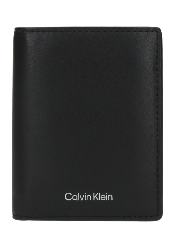 Calvin Klein Calvin Klein Denarnica  črna / srebrna