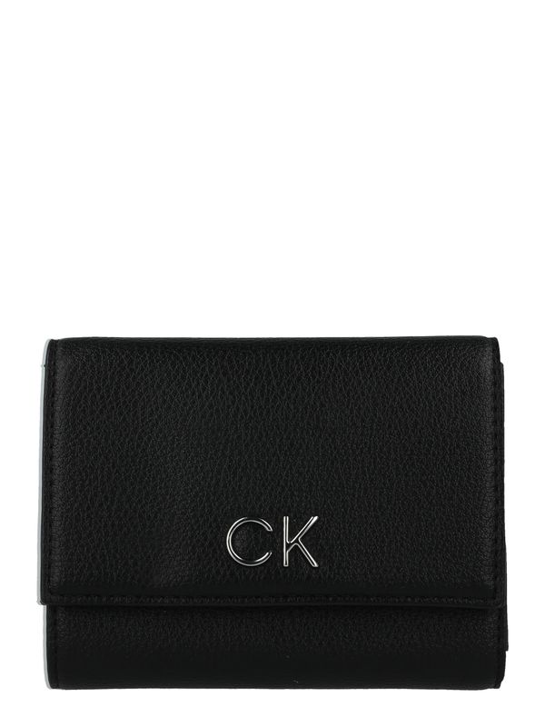 Calvin Klein Calvin Klein Denarnica  črna / srebrna