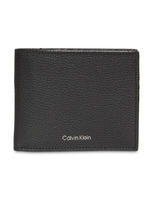 Calvin Klein Calvin Klein Denarnica  črna / srebrna