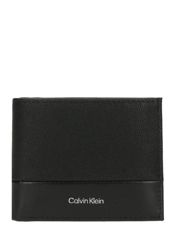 Calvin Klein Calvin Klein Denarnica 'MUST'  črna / bela