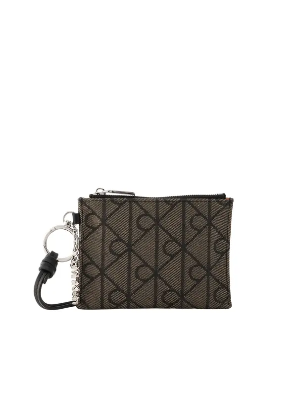 Calvin Klein Calvin Klein Etui 'Logo Hardware Emblem'  barva blata / črna