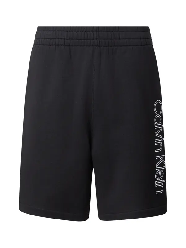 Calvin Klein Calvin Klein Hlače  črna / bela