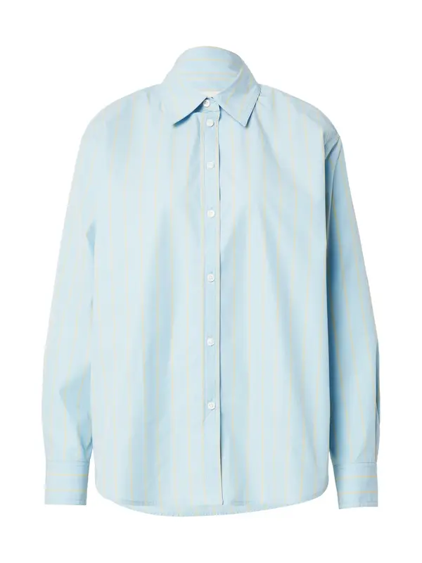 Calvin Klein Jeans Calvin Klein Jeans Bluza  pastelno modra / pastelno rumena / off-bela