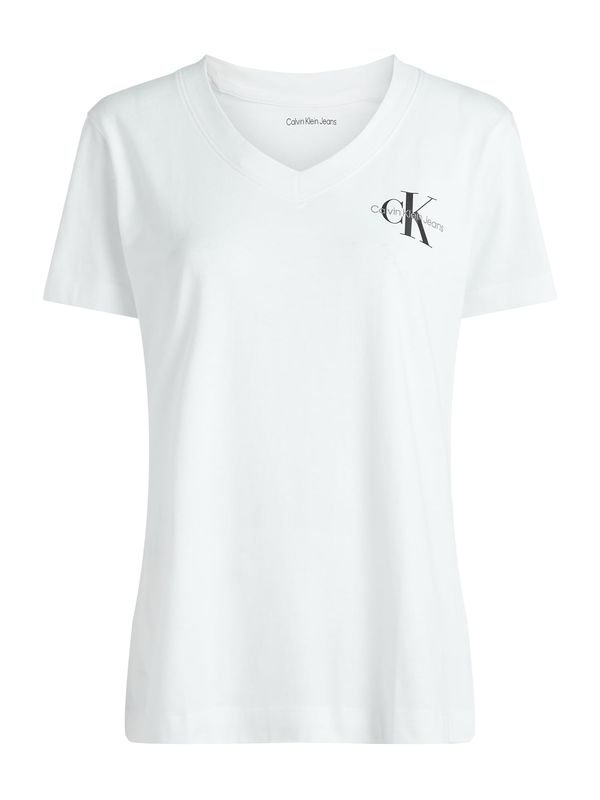 Calvin Klein Jeans Curve Calvin Klein Jeans Curve Majica  siva / črna / bela