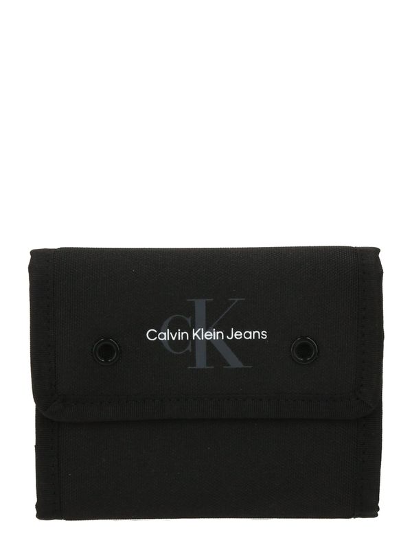 Calvin Klein Jeans Calvin Klein Jeans Denarnica 'ESSENTIALS'  temno siva / črna / bela