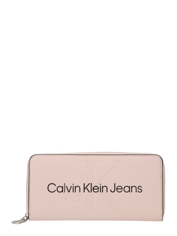 Calvin Klein Jeans Calvin Klein Jeans Denarnica  puder / črna