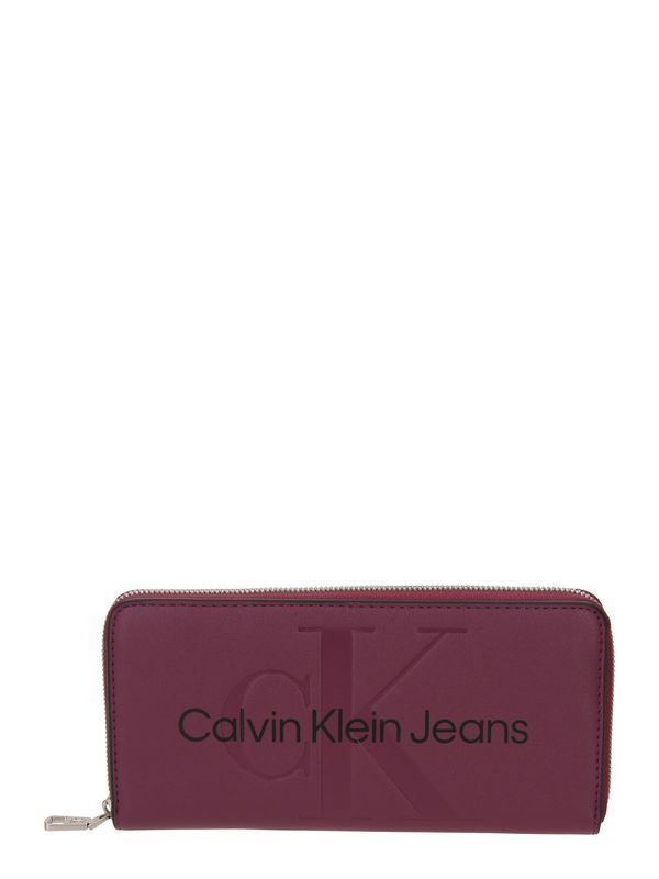 Calvin Klein Jeans Calvin Klein Jeans Denarnica  sliva / črna