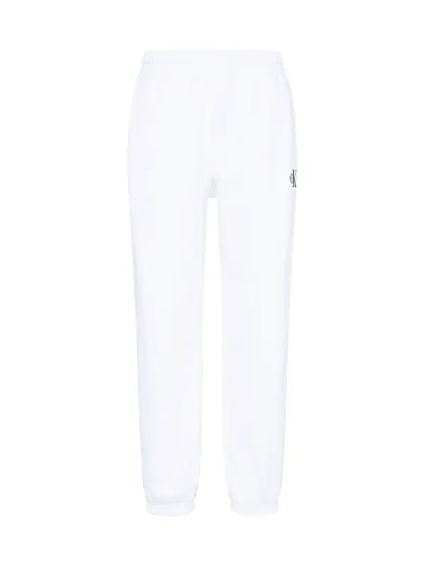 Calvin Klein Jeans Calvin Klein Jeans Hlače  črna / bela
