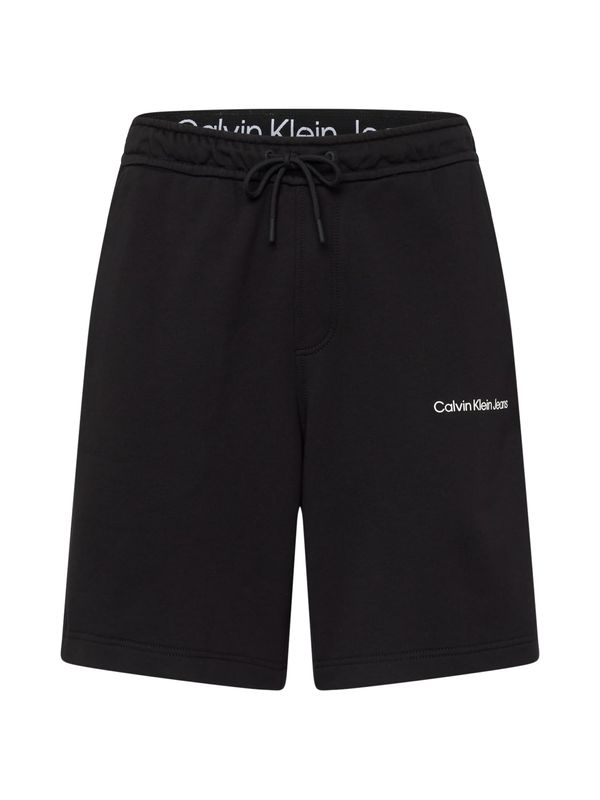 Calvin Klein Jeans Calvin Klein Jeans Hlače 'INSTITUTIONAL'  črna