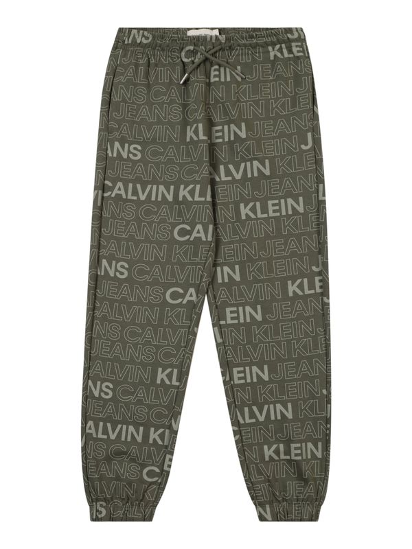 Calvin Klein Jeans Calvin Klein Jeans Hlače  kaki / oliva
