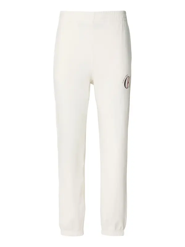 Calvin Klein Jeans Calvin Klein Jeans Hlače  rjava / rdeča / bela