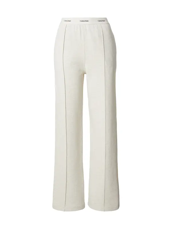 Calvin Klein Jeans Calvin Klein Jeans Hlače  svetlo siva / črna