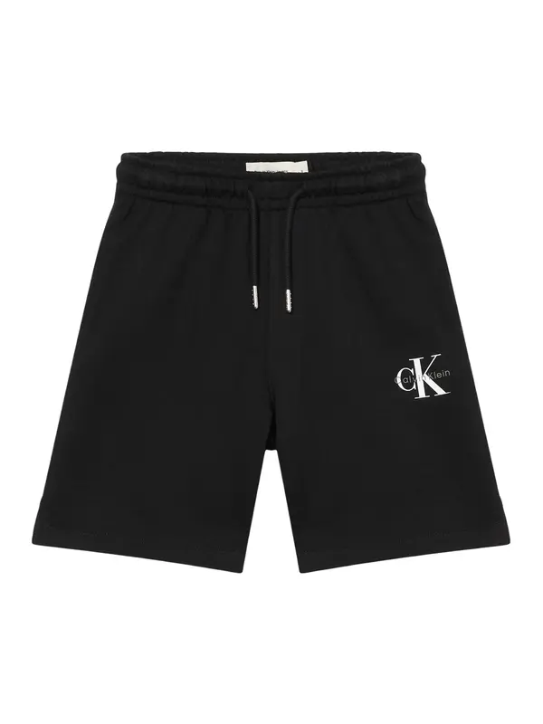 Calvin Klein Jeans Calvin Klein Jeans Hlače  svetlo siva / črna / bela