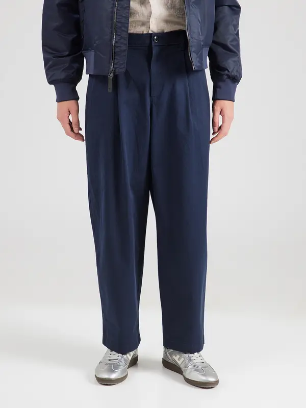 Calvin Klein Jeans Calvin Klein Jeans Hlače z naborki  marine