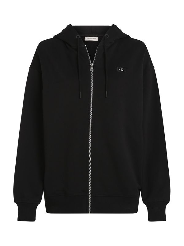 Calvin Klein Jeans Calvin Klein Jeans Jopa na zadrgo  črna