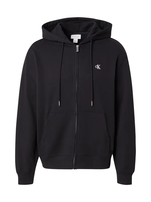 Calvin Klein Jeans Calvin Klein Jeans Jopa na zadrgo  črna