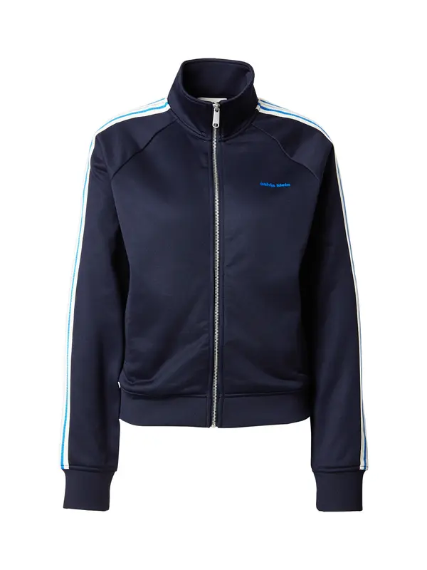 Calvin Klein Jeans Calvin Klein Jeans Jopa na zadrgo 'HIGH SHINE FRENCH'  azur / temno modra / bela