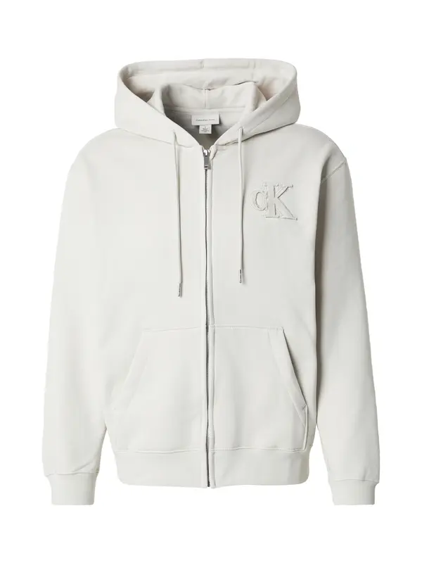 Calvin Klein Jeans Calvin Klein Jeans Jopa na zadrgo  kremna