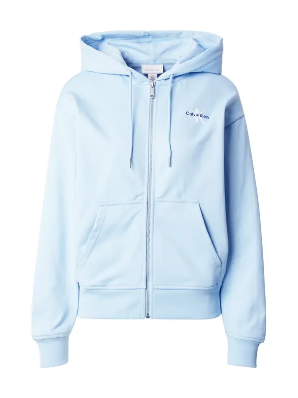 Calvin Klein Jeans Calvin Klein Jeans Jopa na zadrgo  modra / svetlo modra / bela