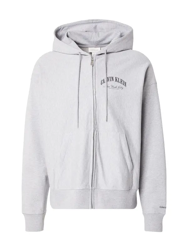 Calvin Klein Jeans Calvin Klein Jeans Jopa na zadrgo  pegasto siva