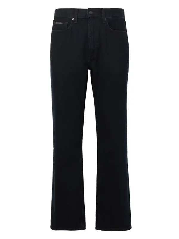 Calvin Klein Jeans Calvin Klein Jeans Kavbojke  črn denim