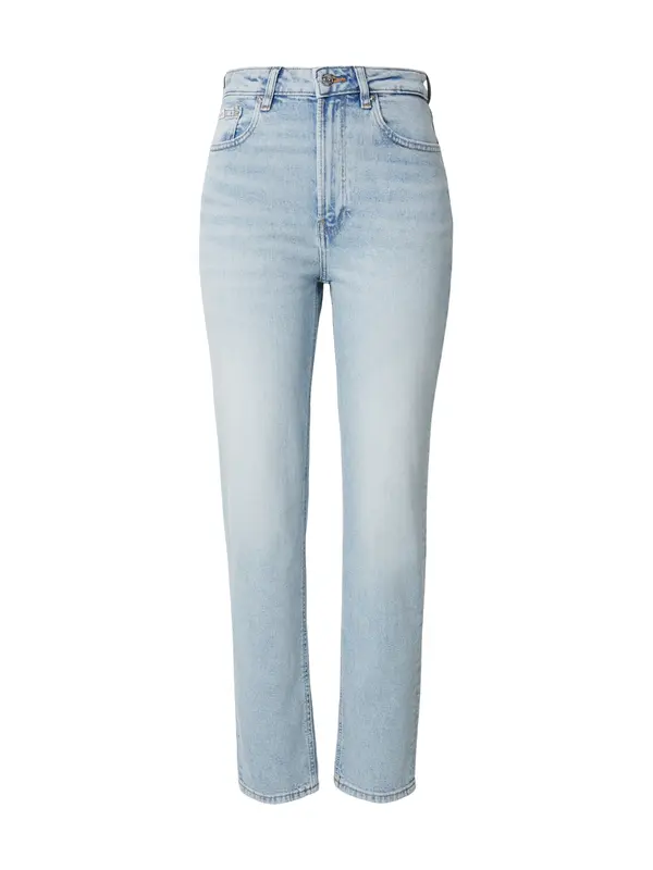 Calvin Klein Jeans Calvin Klein Jeans Kavbojke 'Faded High-rise Mom'  svetlo modra