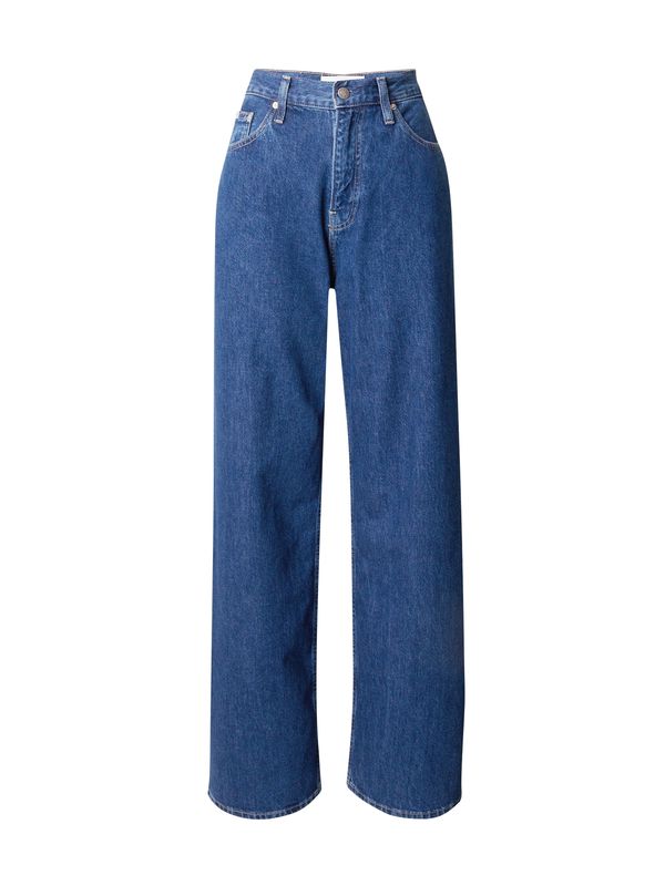 Calvin Klein Jeans Calvin Klein Jeans Kavbojke 'HIGH RISE RELAXED'  moder denim