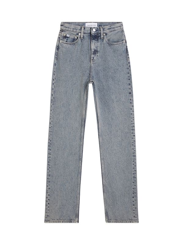 Calvin Klein Jeans Calvin Klein Jeans Kavbojke 'HIGH RISE STRAIGHT'  moder denim