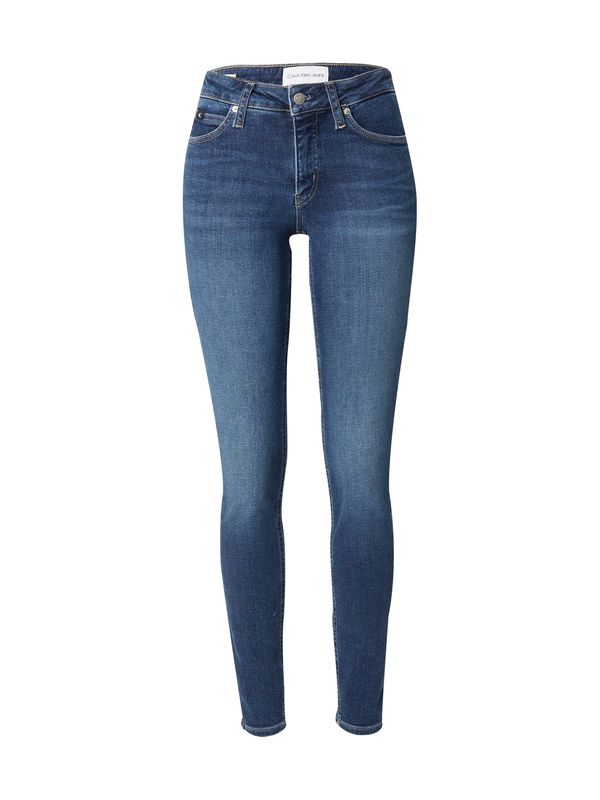 Calvin Klein Jeans Calvin Klein Jeans Kavbojke 'MID RISE SKINNY'  moder denim