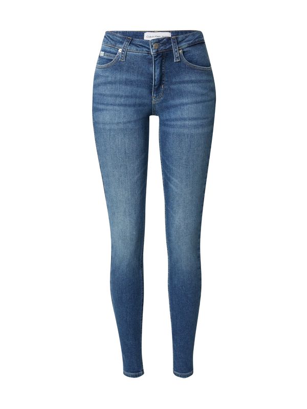 Calvin Klein Jeans Calvin Klein Jeans Kavbojke 'MID RISE SKINNY'  moder denim