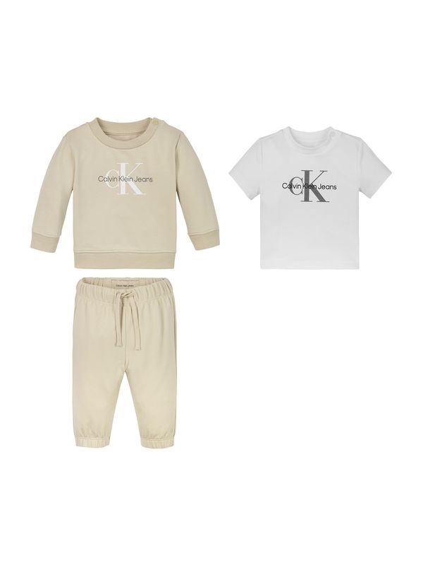 Calvin Klein Jeans Calvin Klein Jeans Komplet  bež / svetlo siva / črna / off-bela