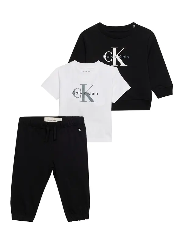 Calvin Klein Jeans Calvin Klein Jeans Komplet  črna / bela