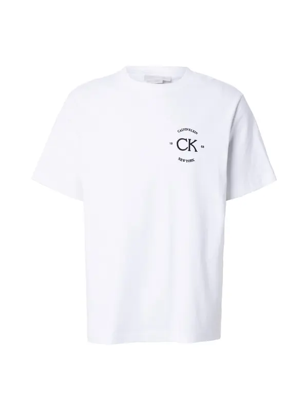 Calvin Klein Jeans Calvin Klein Jeans Majica '20S APRIL'  črna / bela