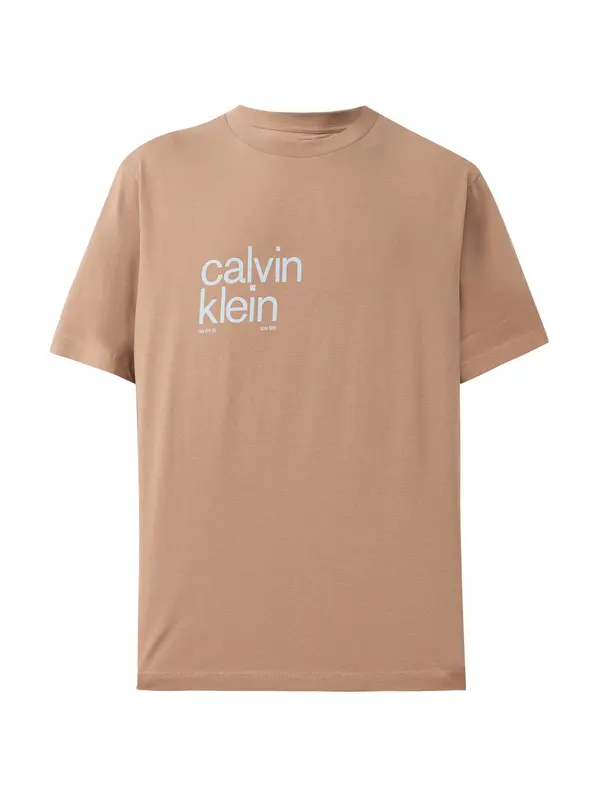 Calvin Klein Jeans Calvin Klein Jeans Majica '20S IO'  kamela / pastelno modra