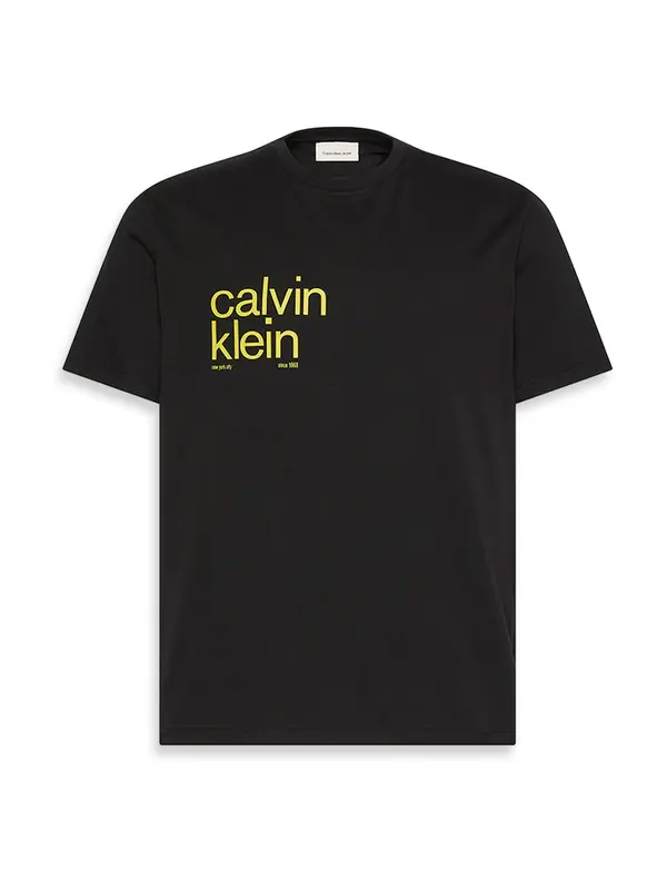 Calvin Klein Jeans Calvin Klein Jeans Majica '20S IO'  rumena / črna