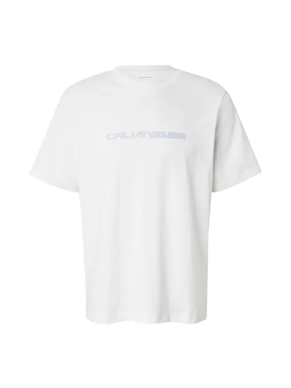 Calvin Klein Jeans Calvin Klein Jeans Majica '20S'  svetlo modra / bela