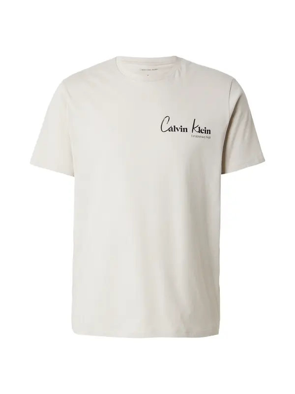 Calvin Klein Jeans Calvin Klein Jeans Majica '30S'  črna / off-bela