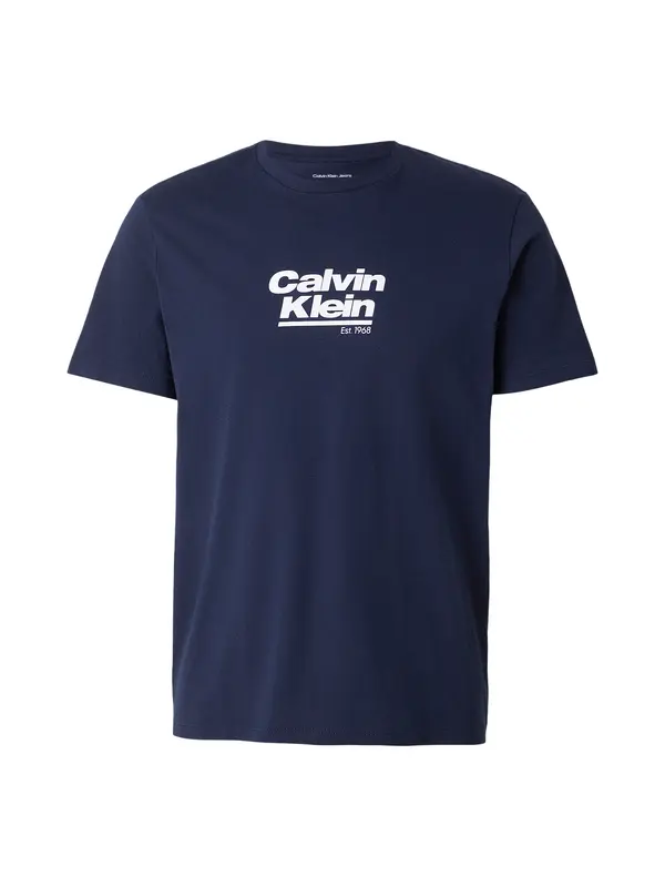 Calvin Klein Jeans Calvin Klein Jeans Majica '30S'  mornarska / bela